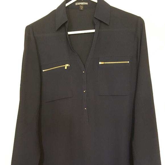 Dark Blue Express Shirt - Picture 6 of 7